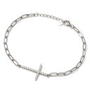 シルバー ブレスレット 幅3mm 18-20cm ABRV0340 LSJ25