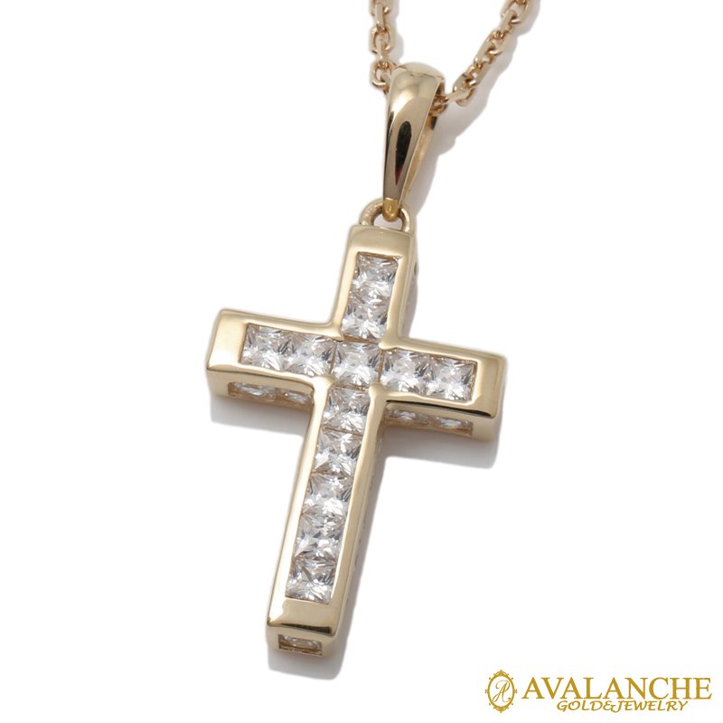 10K イエローゴールド ネックレス&ペンダント 45cm-50cm Sサイズ 3-9624-01/アズキ0.4