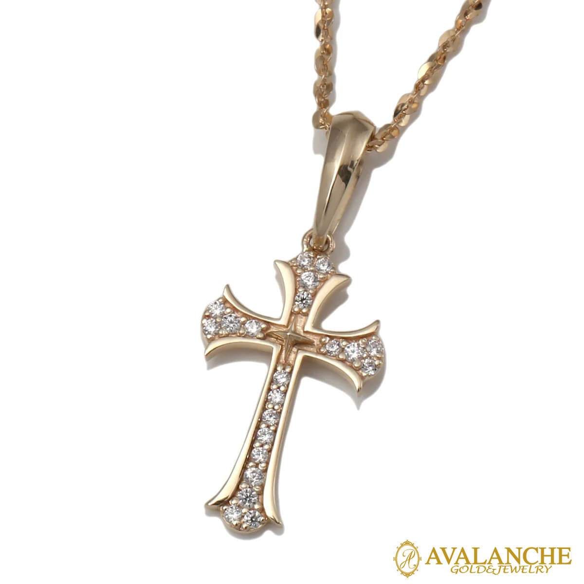 10K イエローゴールド ネックレス&ペンダント 50cm 3-13585-04/FMZ-20