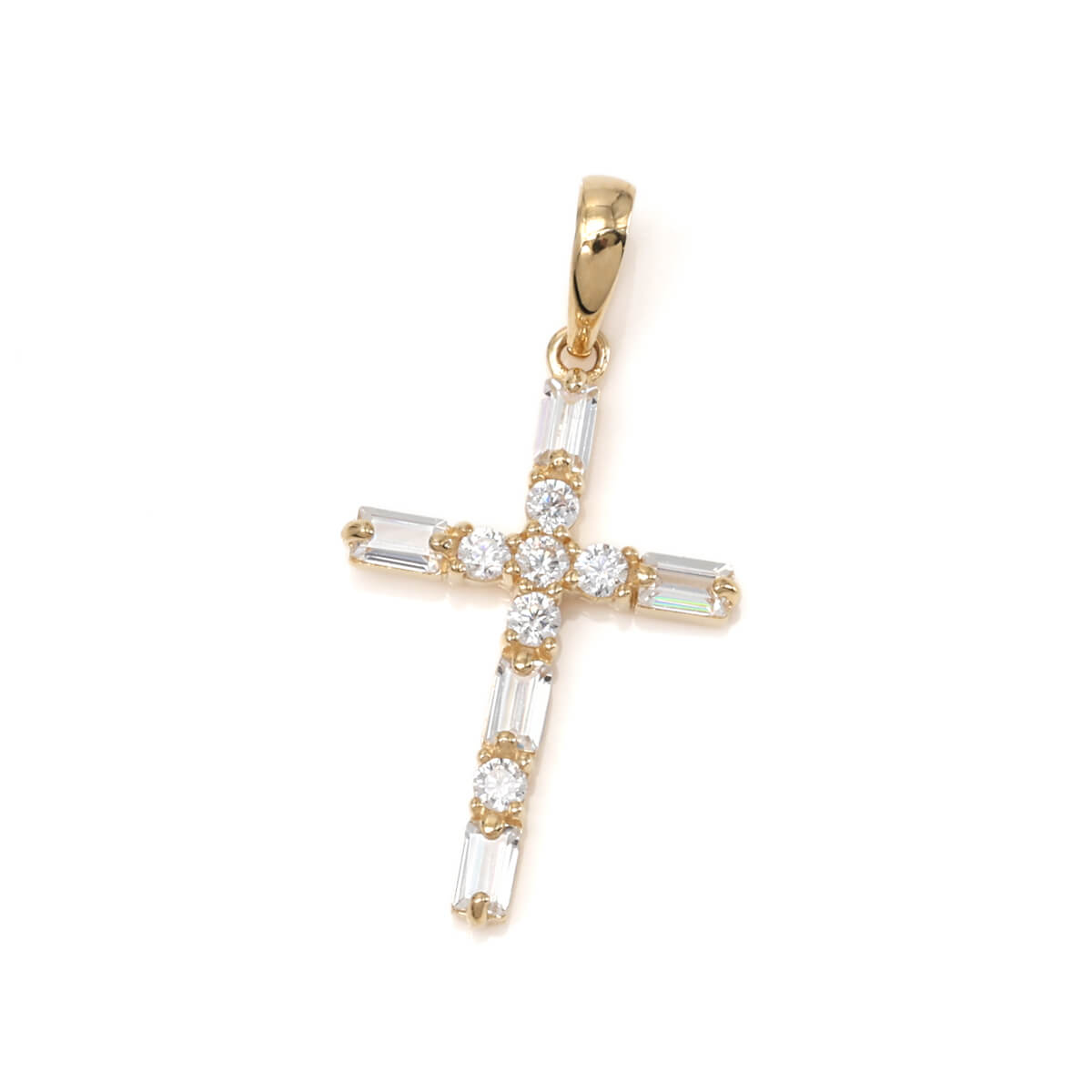 10K イエローゴールド ペンダントJP-A87375-CZ-BB