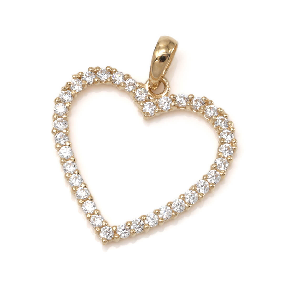 10K イエローゴールド ペンダント JP-A62767-CZ-BB