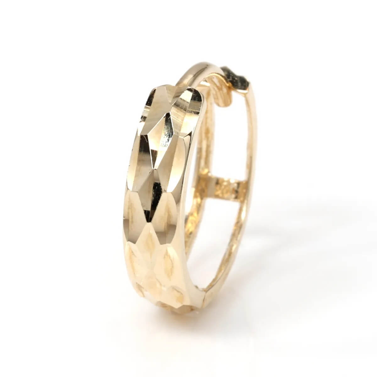 10K イエローゴールド ピアス 13mm 972-6277