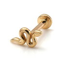 14K イエローゴールド ボディピアス PL187