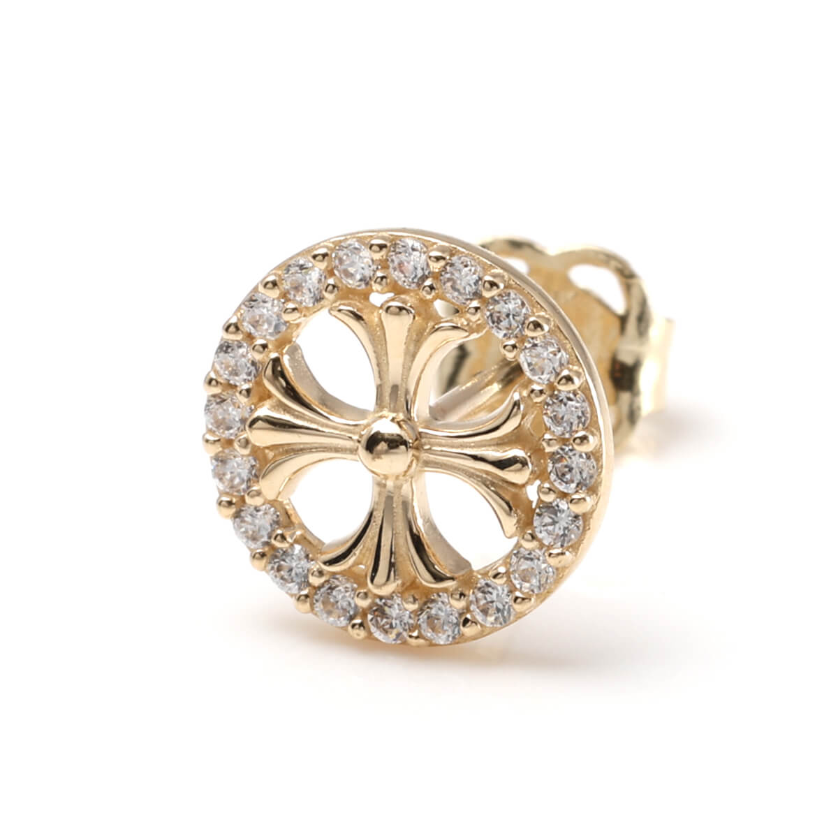 乐天商城 - 10K イエローゴールド ピアス 972-6475