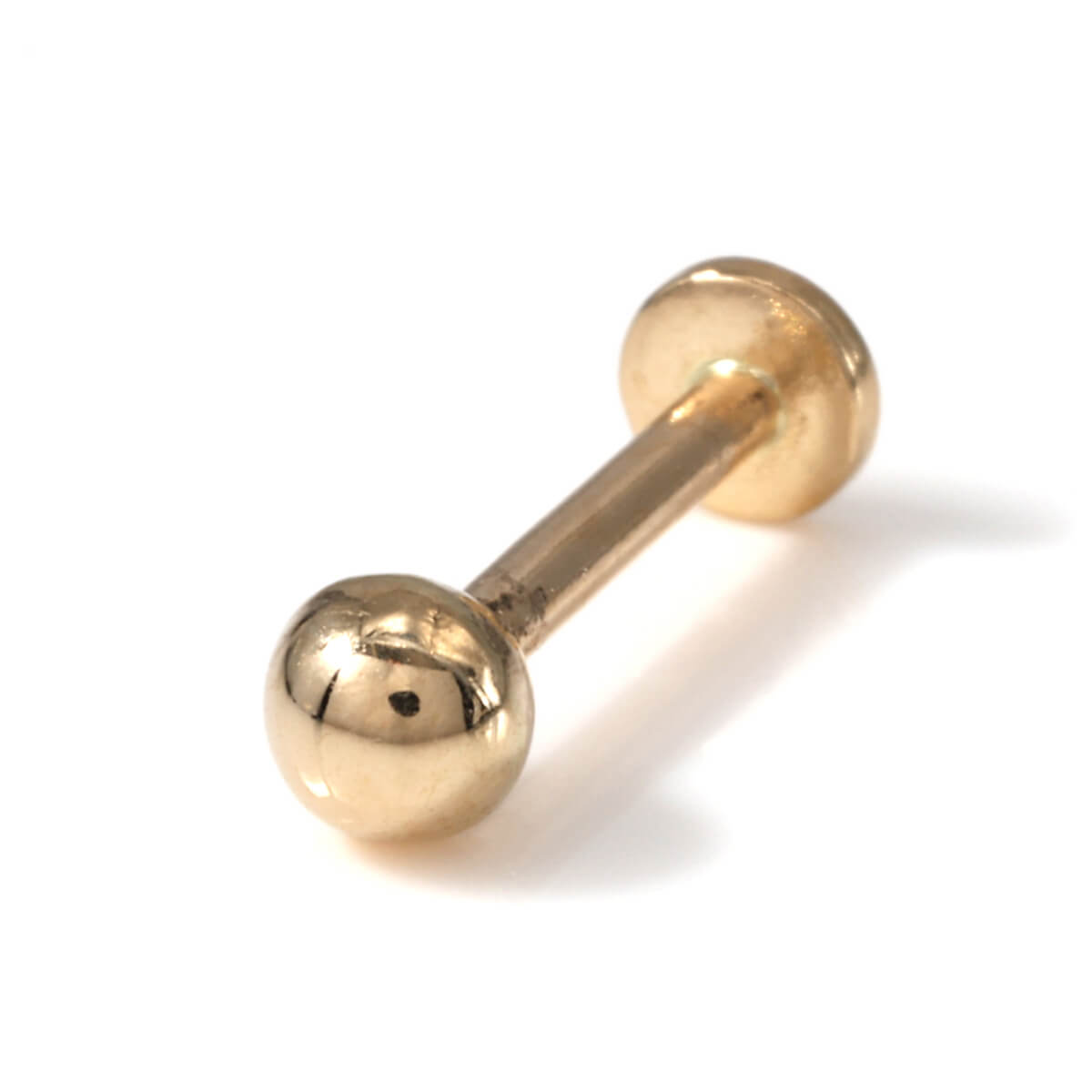 乐天商城 - 14K イエローゴールド ボディピアス PL057-3MM
