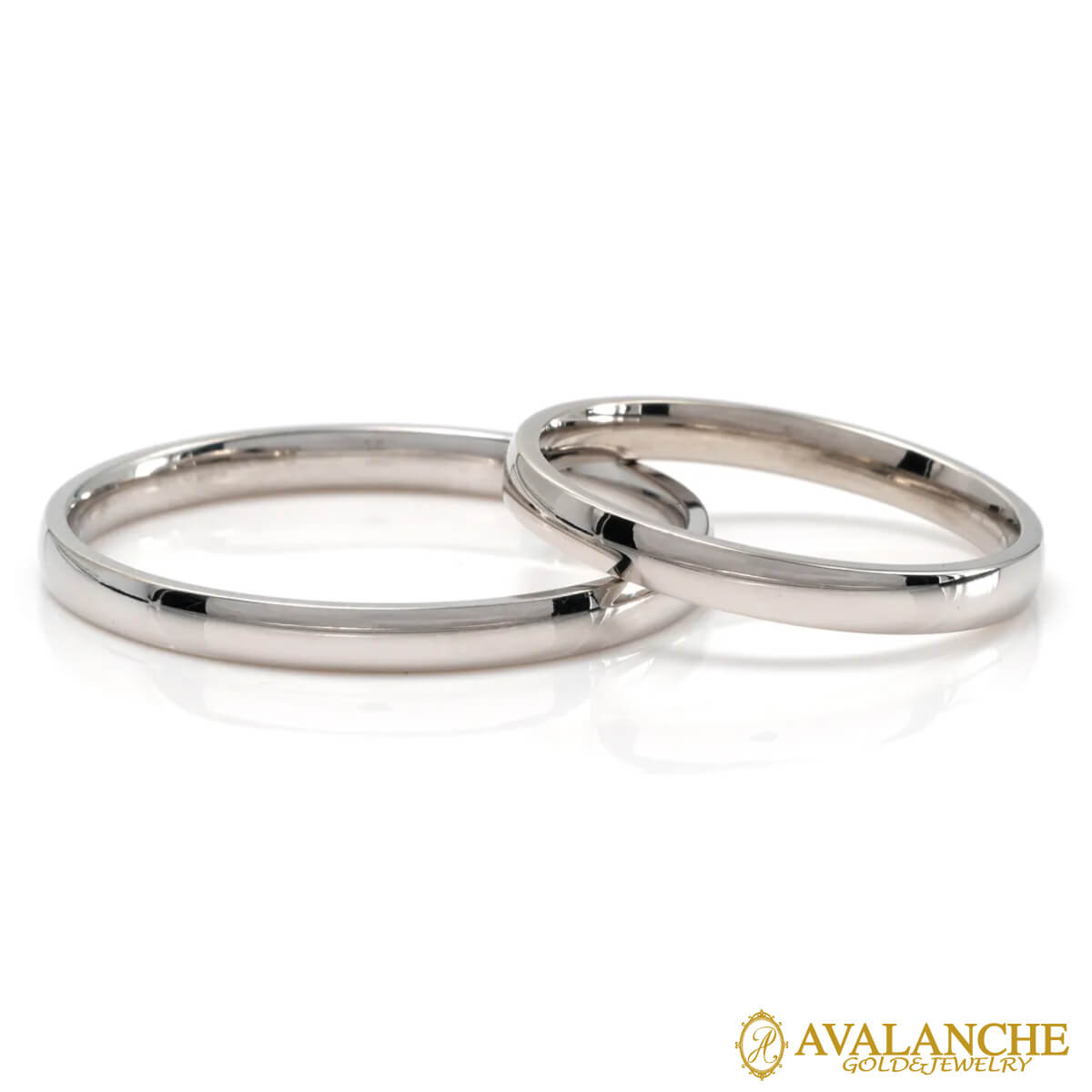 10K ホワイトゴールド リング 7号-21号 RP03.03.190.S2MW