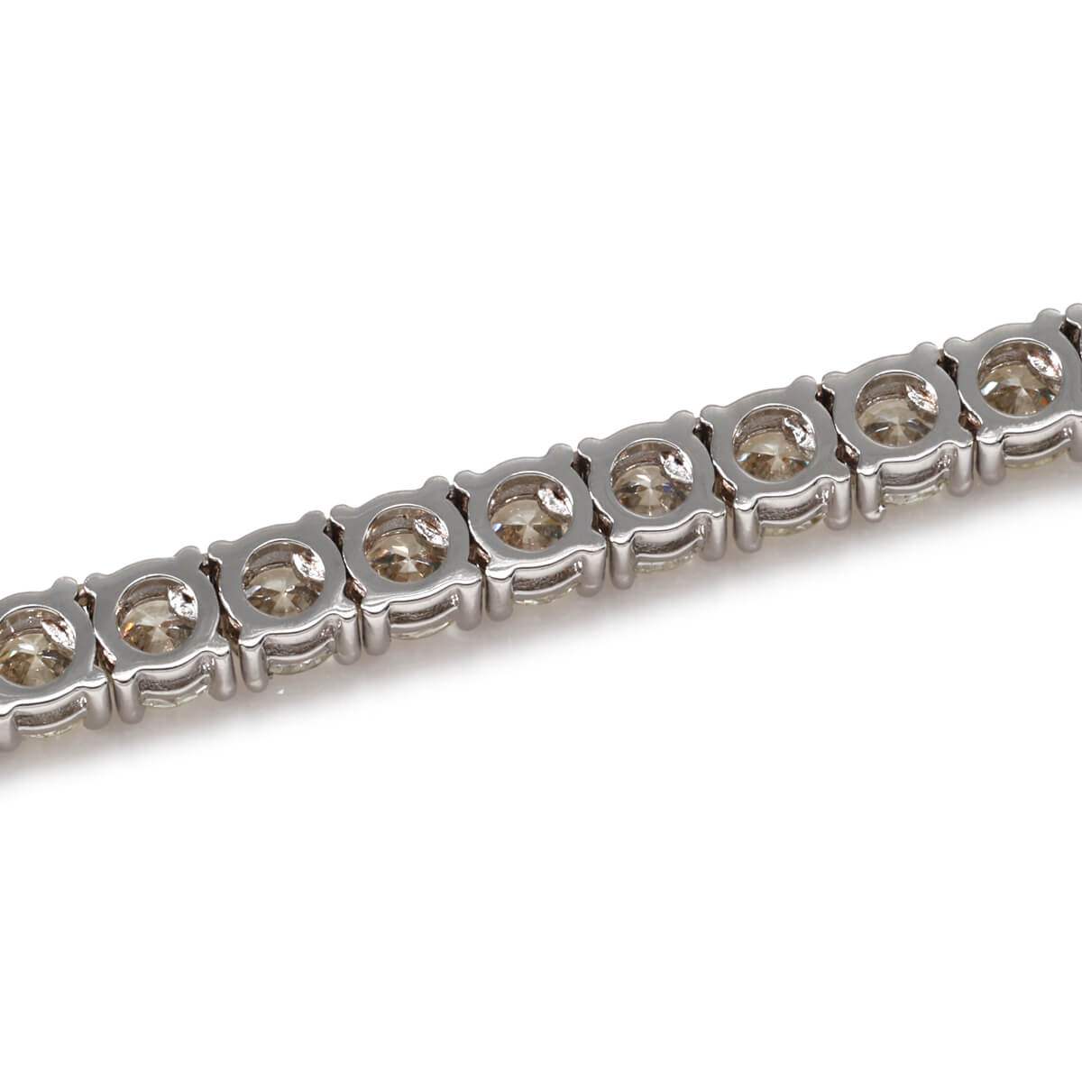 ��������� 18K �ۥ磻�ȥ������ �ƥ˥��ͥå��쥹 ��3.7mm 47cm A80137-NC-2988