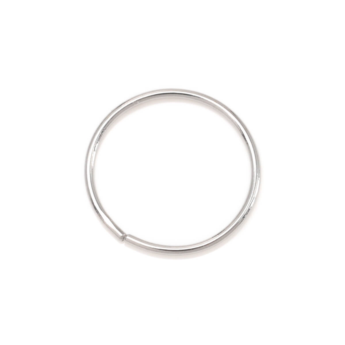 10K ホワイトゴールド ノーズピアス（鼻ピアス） 973-3541