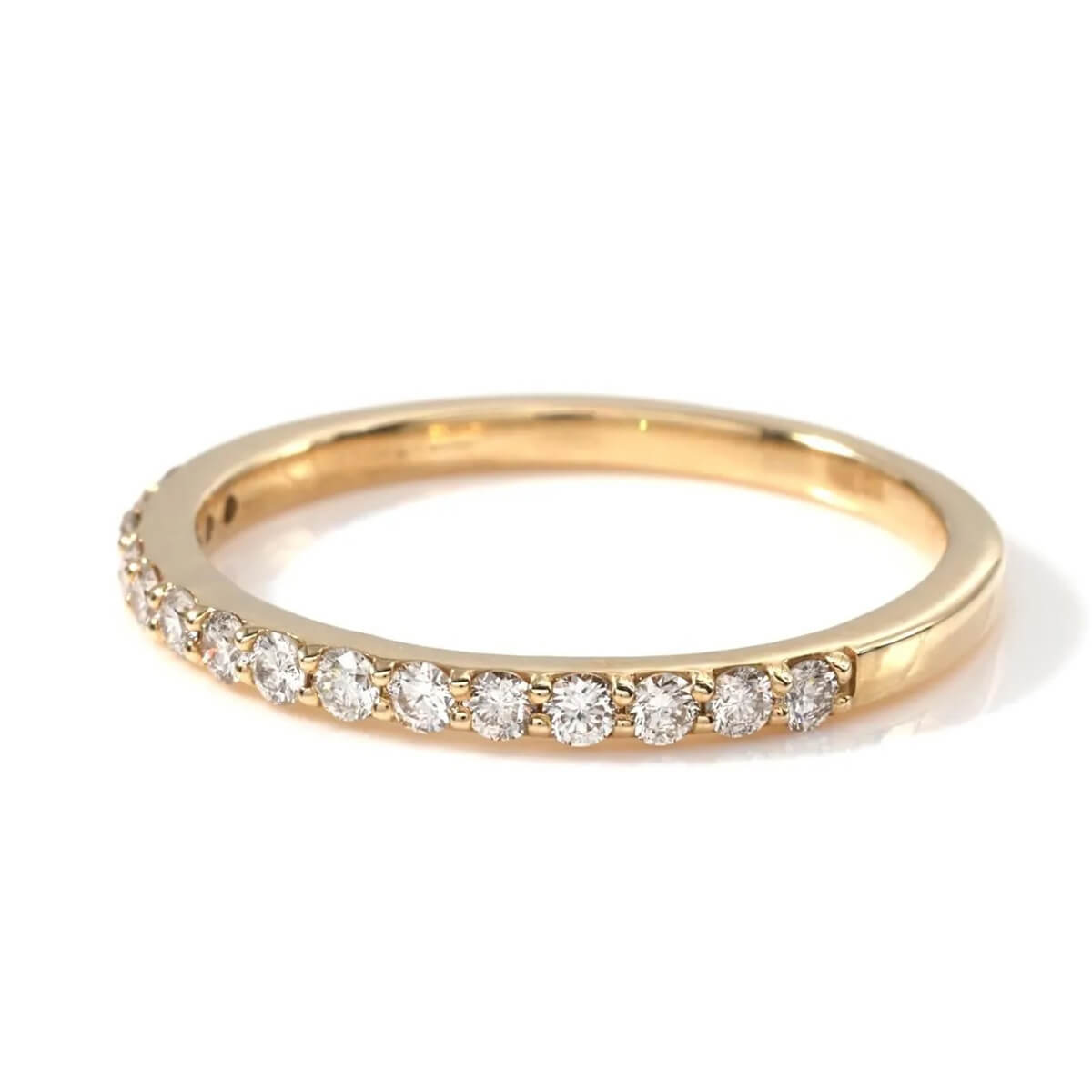 ダイヤモンド 14K イエローゴールド リング 14号 AGMSKR-343-YG