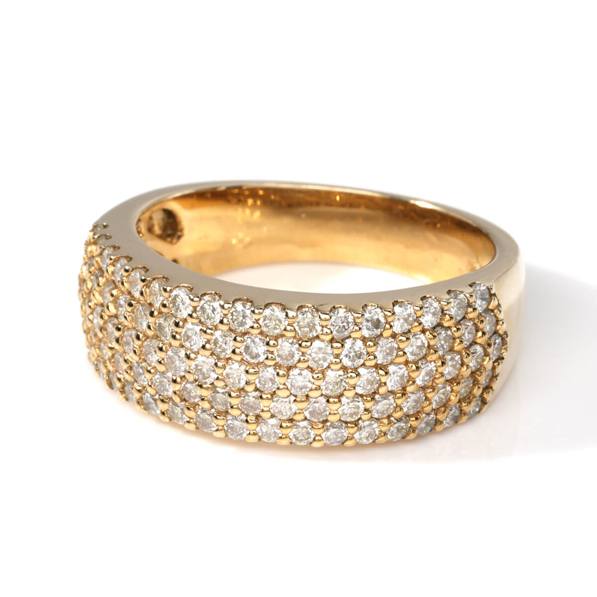 ダイヤモンド 10K イエローゴールド リング 21号 ARM0130