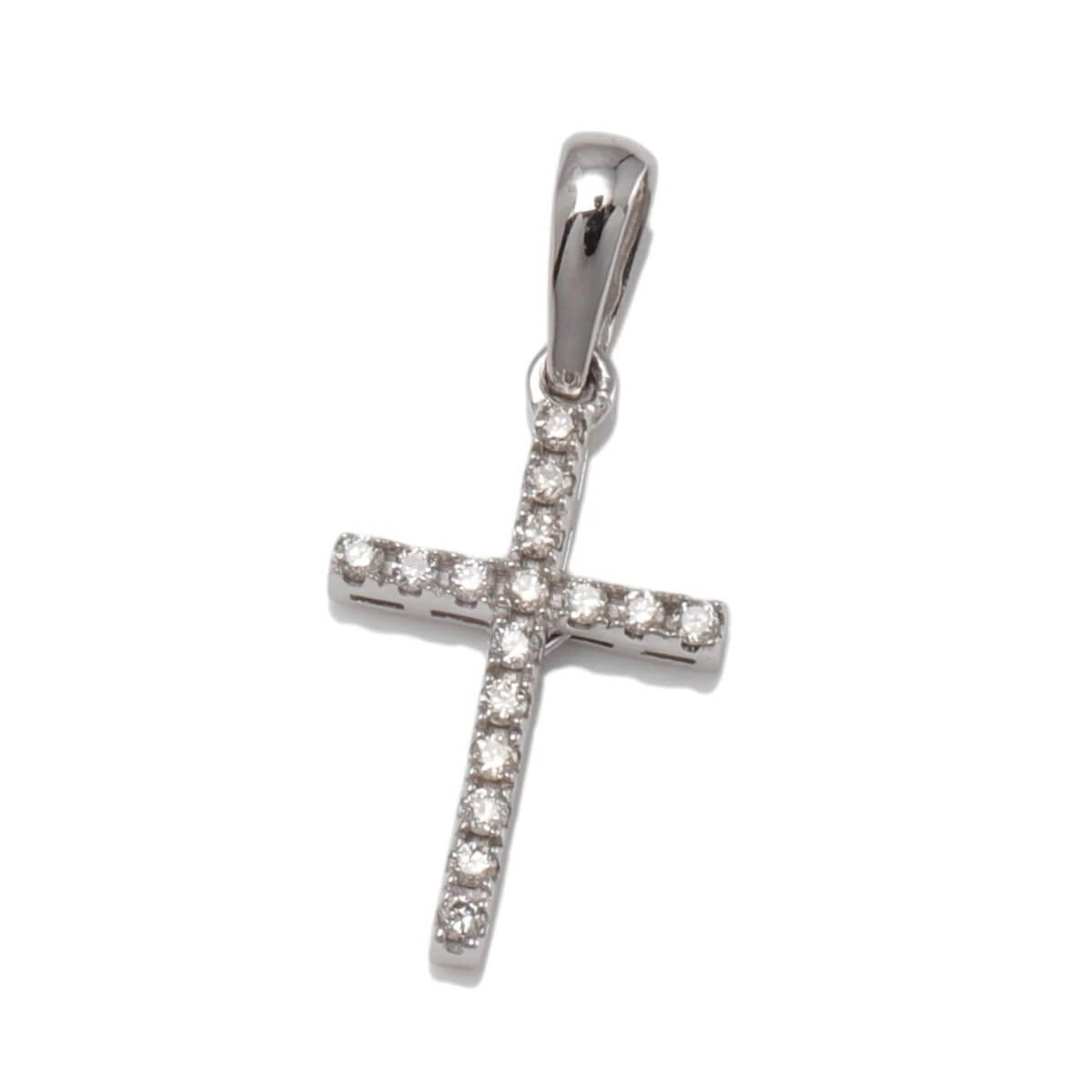 ダイヤモンド 10K ホワイトゴールド ペンダント P5549-10W