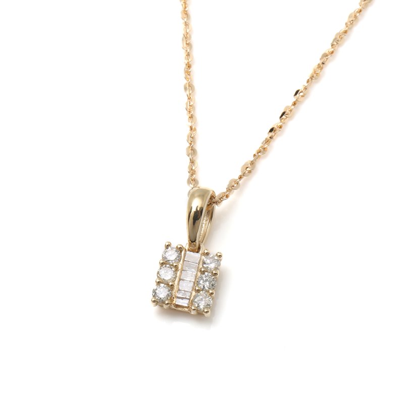 ダイヤモンド 10K イエローゴールド ペンダント MCP7334-10Y-RV