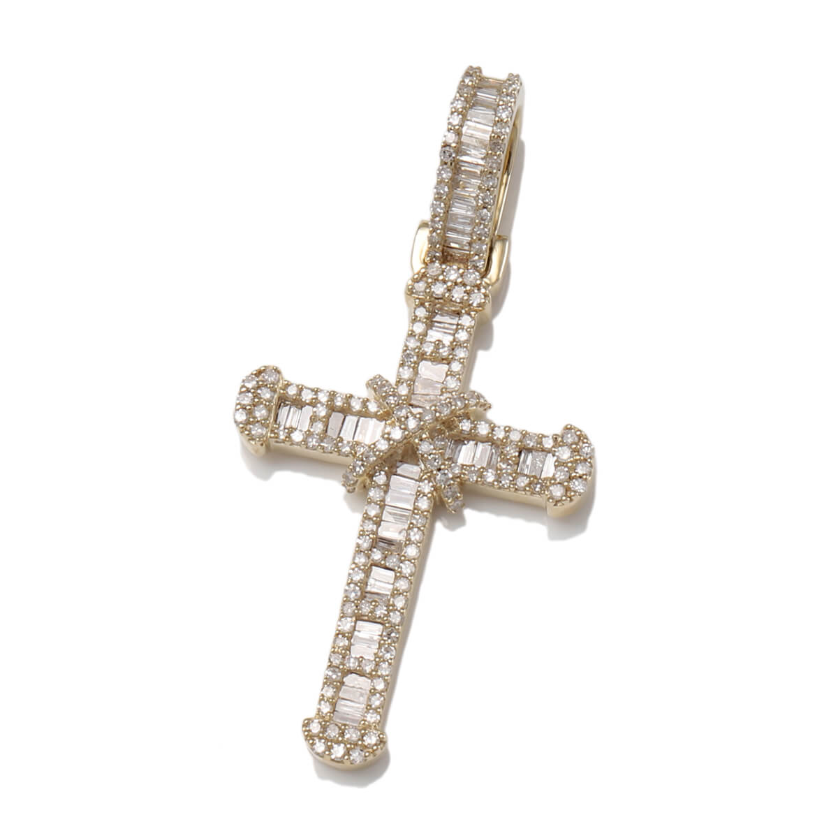 ダイヤモンド 10K イエローゴールド ペンダント A1032124-YG