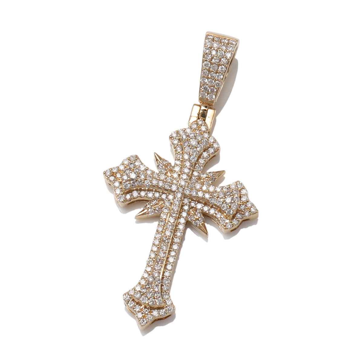 ダイヤモンド 10K イエローゴールド ペンダント A1032103-YG