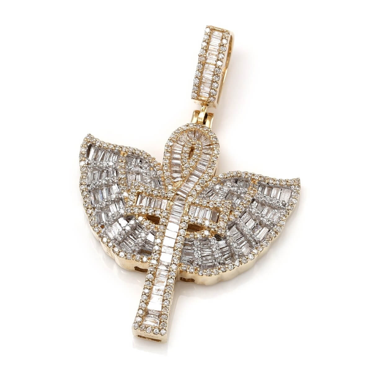 ダイヤモンド 10K イエローゴールド ペンダント A124033