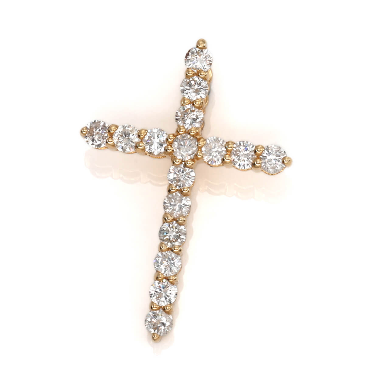 ダイヤモンド 10K イエローゴールド ペンダント AP3913