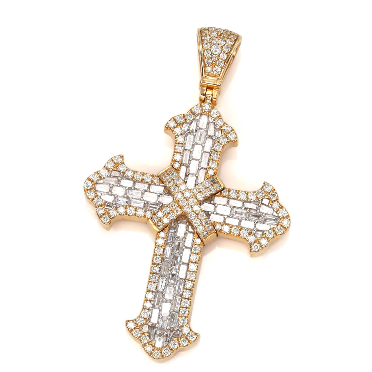 ダイヤモンド 10K イエローゴールド ペンダント AP6582