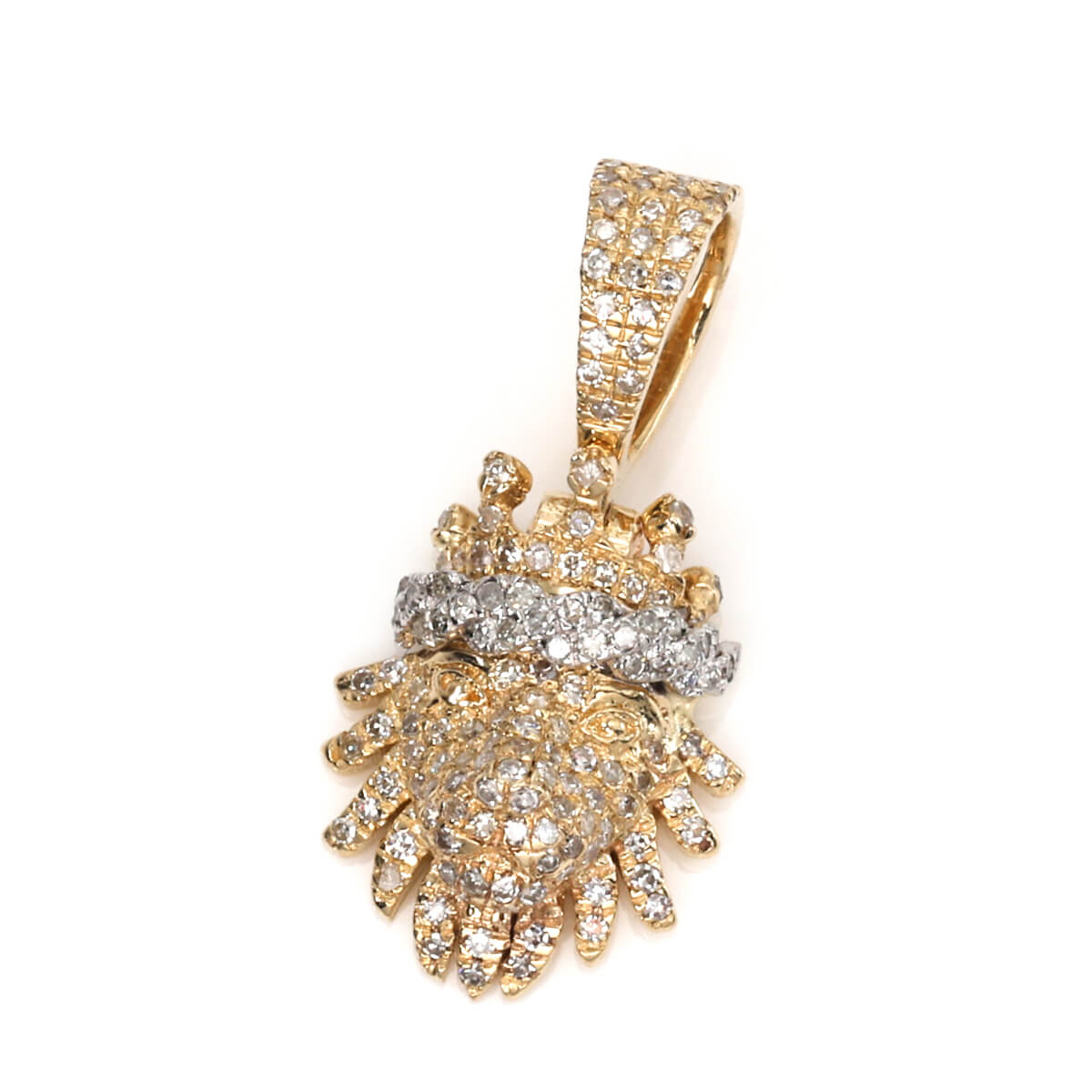 ダイヤモンド 10K イエローゴールド ペンダント AXPF3251