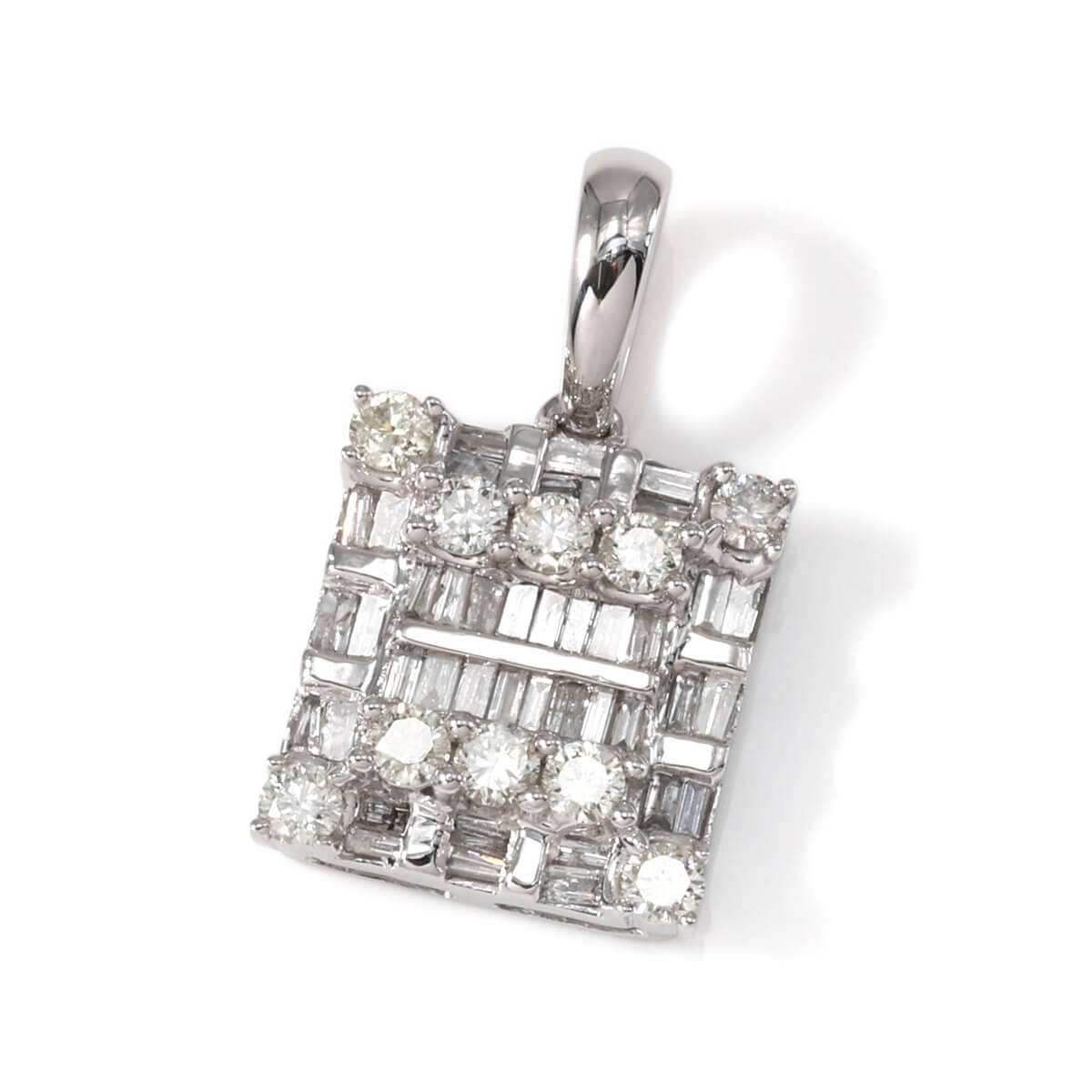 ダイヤモンド 10K ホワイトゴールド ペンダント MCP7335-10KW