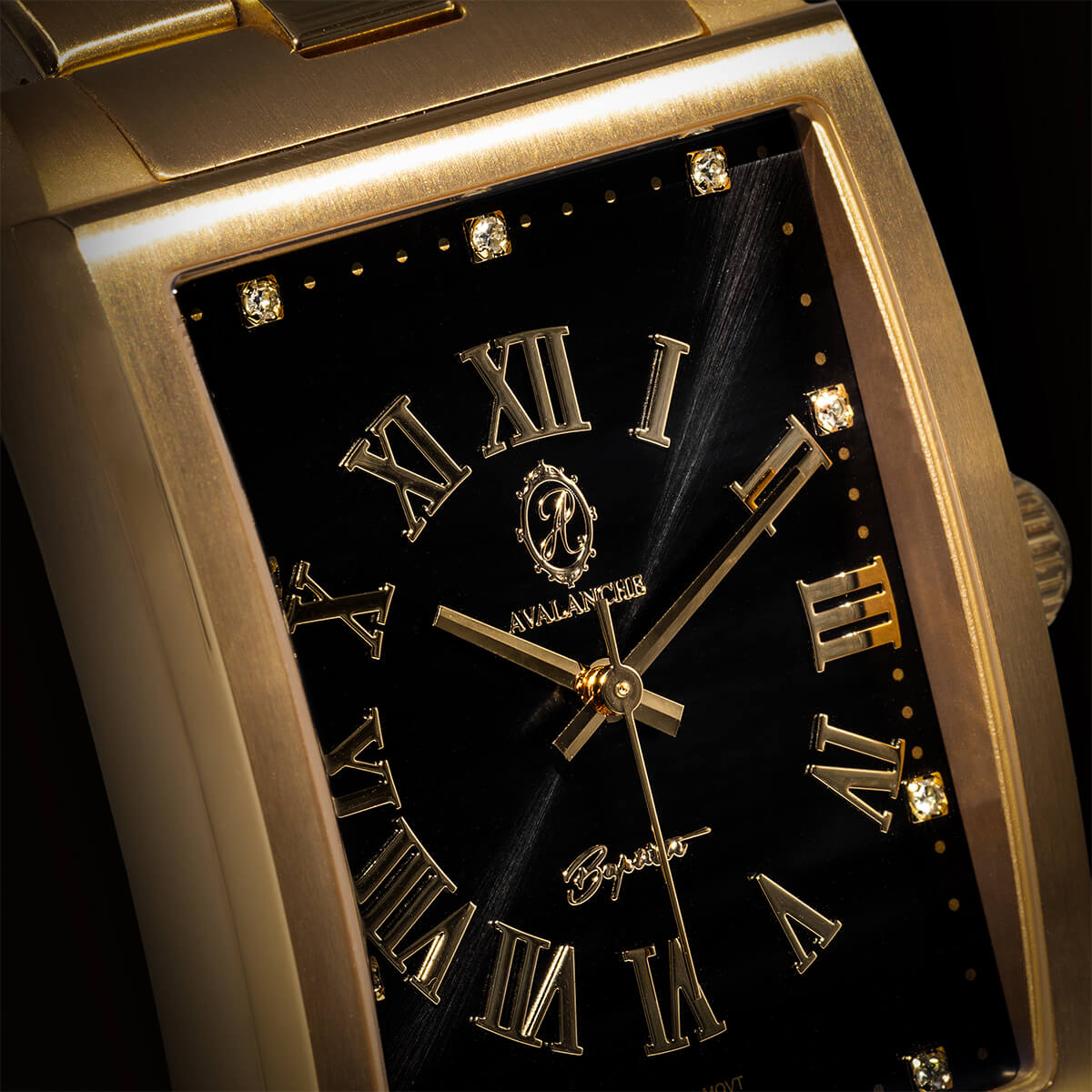 AVALANCHE GOLD&JEWELRYのAVALANCHE WATCH アヴァランチウォッチ BAPTISTE バティスト8615G-03-IPG SJ26｜アングル3