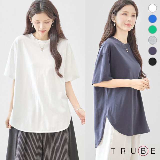 楽天市場】trube 婦人 服（Tシャツ・カットソー｜トップス