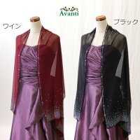 ストール064,ワイン,ブラック