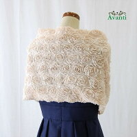 ストール067,ベージュ,背面,レース,