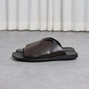 【SALE】ブラドール /BRADOR / レザーサンダル/ LEATHER SANDAL/NERO