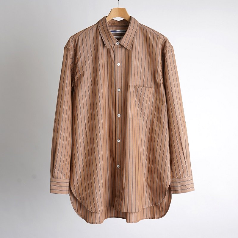 CRISTASEYA / クリスタセヤ / OVERSIZED CLASSIC COLLAR SHIRT / 04SR-ST-NO-BR