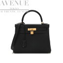 【新品未使用】2022年製 エルメス ケリー28 内縫い ブラック トゴ ゴールド金具 HERMES KELLY RETOURNE 28 BLACK TOGO GOLD HARDWARE