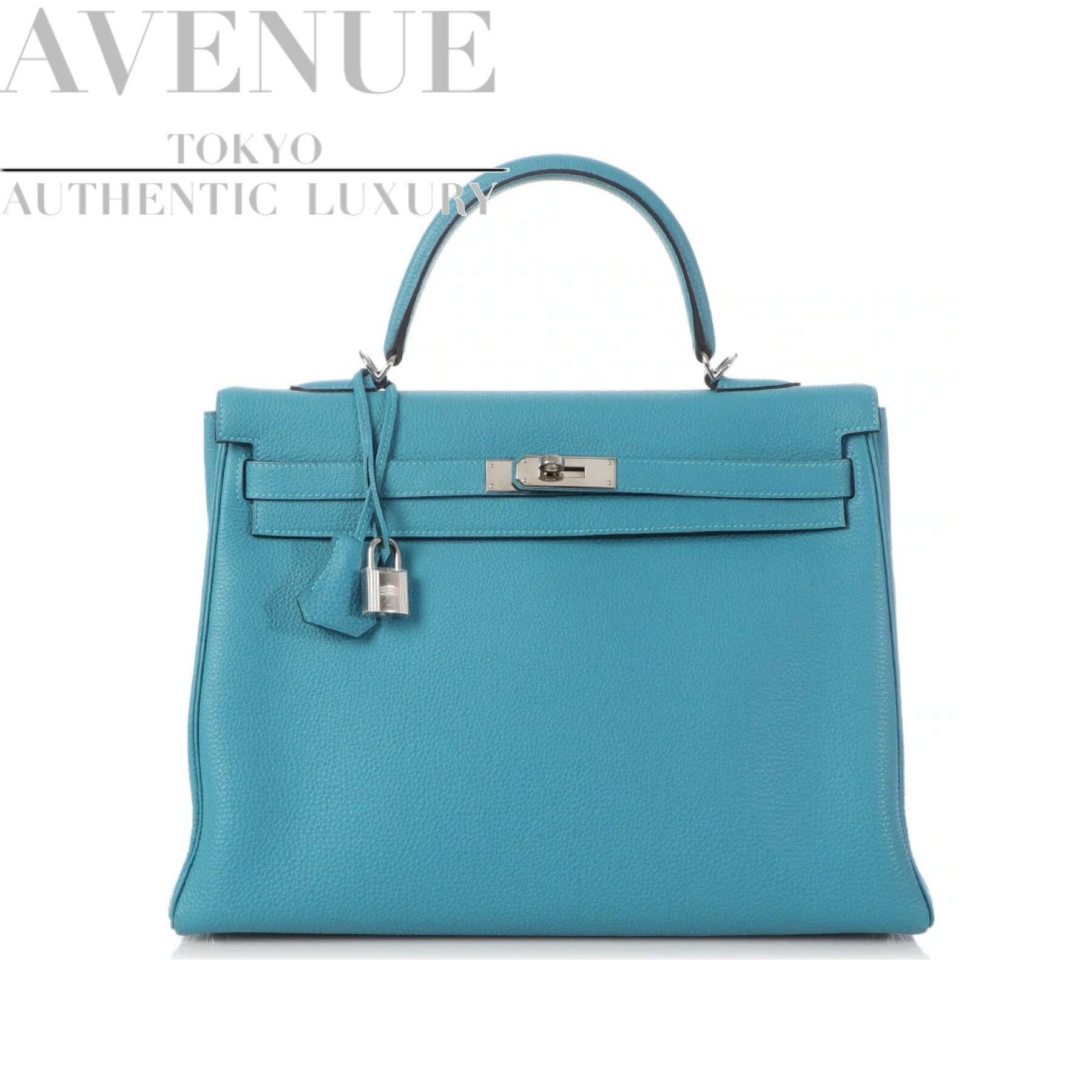 yϔizGX P[35 ^[RCY gS Vo[ HERMES KELLY 35 TURQUOISE TOGO SILVER HARDWAREyCOAÕizyÁz