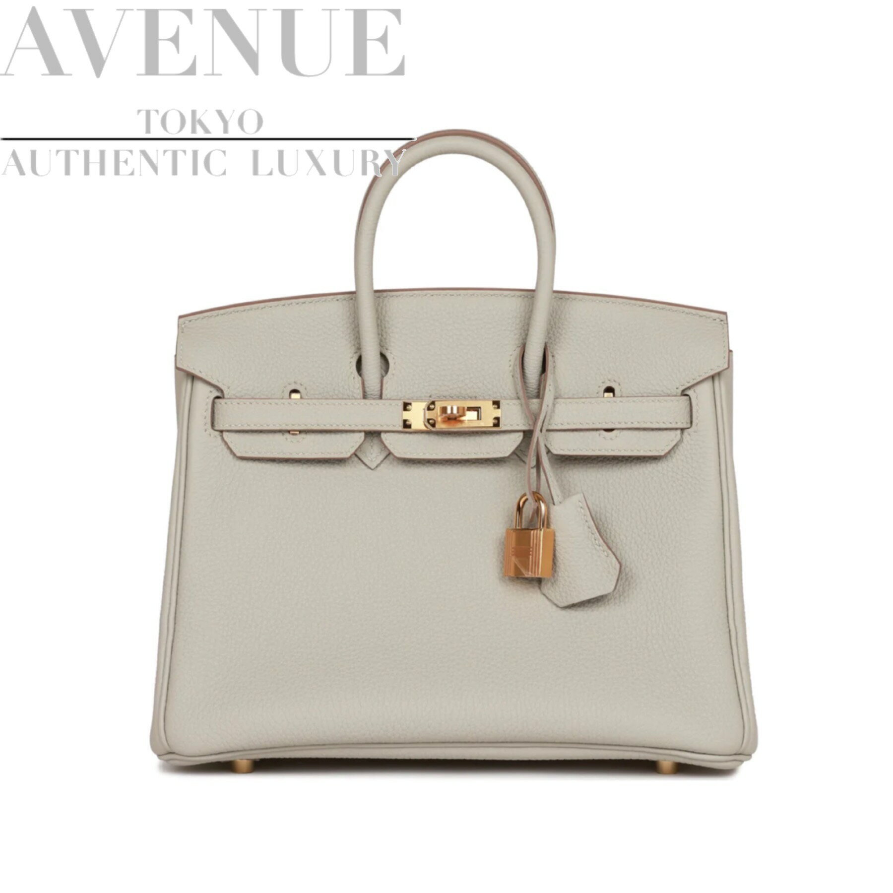 ڿ̤ѡ2021ǯ ᥹ С25 ѡ륰졼 ȥ ɶ HERMES BIRKIN 25 GRIS PERLE TOGO GOLD HARDWARE