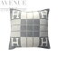 ûȯڿ̤ѡۥ᥹ III ԥ PM  ߥ å /ꥯ졼 졼ϡHERMES WOOL CASHMERE AVALON III PILLOW PM ECRU/GRIS CLAIR