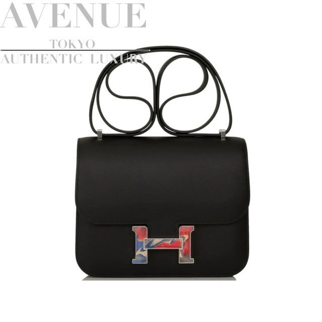 ڿ̤ѡ2021ǯ ᥹ 󥹥 18 ֥å ե ޡ֥ С Хå HERMES CONSTANCE 18 BLACK SWIFT MARBLED SILVER HARDWARE