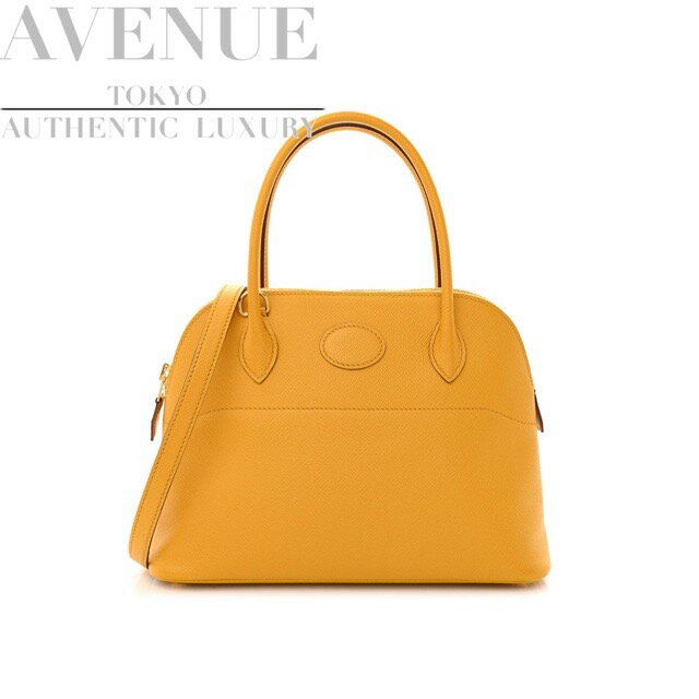 yϔizGX {[h27 W[kAu Gv\ S[h HERMES BOLIDE 27 JAUNE AMBRE EPSOM GOLD HARDWAREyÁz