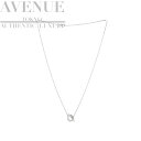 【未使用品】エルメス ネックレス フィネス ダイヤモンド 18K ホワイトゴールド HERMES FINESSE PENDANT NECKLACE 18K WHITE GOLD DIAMOND【中古】