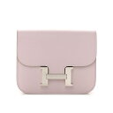 エルメス コンスタンス スリム ウォレット モーヴペール エヴァーカラー エバーカラー シルバー金具 折り財布 HERMES CONSTANCE SLIM WA...
