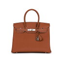 エルメス バーキン30 ゴールド トゴ シルバー金具 HERMES BIRKIN 30 GOLD TOGO SILVER HARDWARE