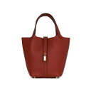 エルメス ピコタンロックPM ルージュアッシュ トリヨンクレマンス ゴールド金具 HERMES PICOTIN LOCK 18 ROUGE H TAURILLON CLEMENCE GOLD HARDWARE