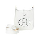 エルメス ミニエヴリン TPM アマゾン ニューホワイト トリヨンクレマンス ゴールド金具 ミニエブリン ショルダーバッグ HERMES EVELYNE TPM...