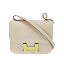 エルメス ミニコンスタンス 18 ミラー ナタ エプソン エナメル ライム金具 ショルダーバッグ HERMES CONSTANCE 18 MIRROR NATA...
