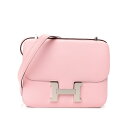 エルメス ミニコンスタンス 18 ミラー ローズサクラ スイフト シルバー金具 ショルダーバッグ HERMES MINI CONSTANCE 18 MIRROR...