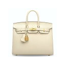 エルメス バーキン25 ナタ エプソン ゴールド金具 HERMES BIRKIN 25 NATA EPSOM GOLD HARDWARE【中古】