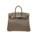 エルメス バーキン25 エトゥープ スイフト シルバー金具 HERMES BIRKIN 25 ETOUPE SWIFT SILVER HARDWARE