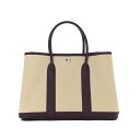 エルメス ガーデンパーティーTPM バイカラー ベトン カシス トワル ネゴンダ シルバー金具 ガーデンパーティー30 HERMES GARDEN PARTY ...
