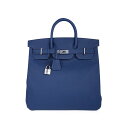 エルメス バーキン40 オータクロア HAC ディープブルー トゴ シルバー金具 HERMES BIRKIN 40 DEEP BLEU TOGO SILVER ...
