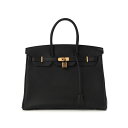 エルメス バーキン35 ブラック トゴ ゴールド金具 HERMES BIRKIN 35 BLACK TOGO GOLD HARDWARE