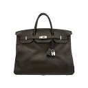 エルメス バーキン50 ショコラ トリヨンクレマンス シルバー金具 トラベルバッグ HERMES BIRKIN 50 CHOCOLATE TAURILLON C...