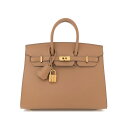 エルメス バーキン25 外縫いセリエ チャイ マダム ゴールド金具 HERMES BIRKIN SELLIER 25 CHAI MADAME CALFSKIN ...