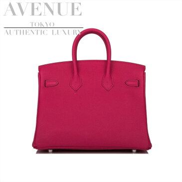 【未使用・新古品】エルメス バーキン25 ローズメキシコ トゴ シルバー金具 HERMES BIRKIN 25 ROSE MEXICO TOGO SILVER HARDWARE【海外直輸入中古品】【中古】